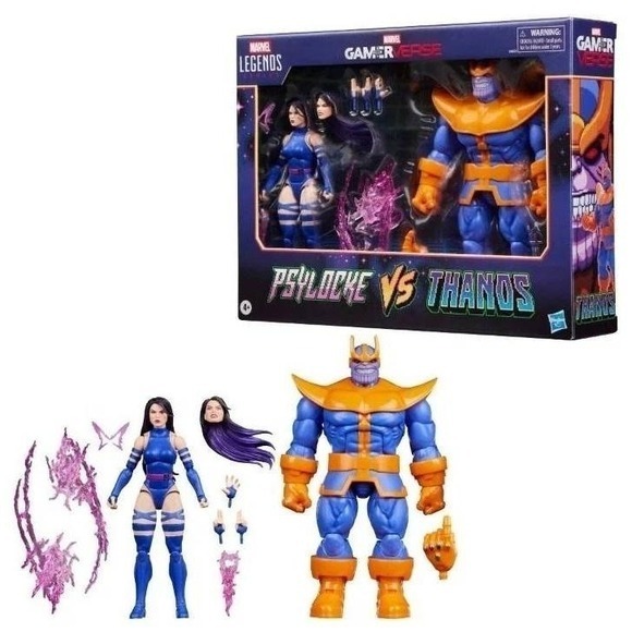 Marvel Legends Series Gamerverse Psylocke vs. Thanos 2-Pack Action Figures G0621